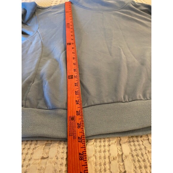 Anrabess Womens Sweatshirt Size XL Sage Green Super Soft Oversized 4 Layering - Picture 7 of 8